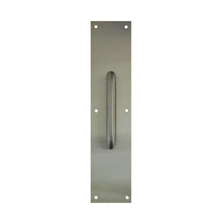 Don-Jo 4" x 16" Pull Plate with 6" CTC 3/4" Round Pull 7115630